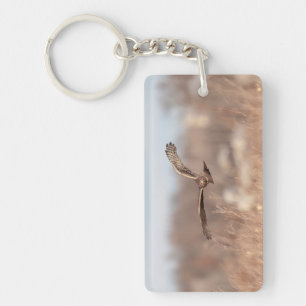 Northern Harrier Keychain