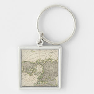 Northern Hemisphere 3 Keychain