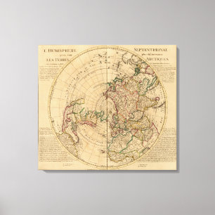 Northern Hemisphere Canvas Print