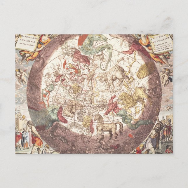 Northern  Hemisphere, from 'The Celestial Postcard (Front)