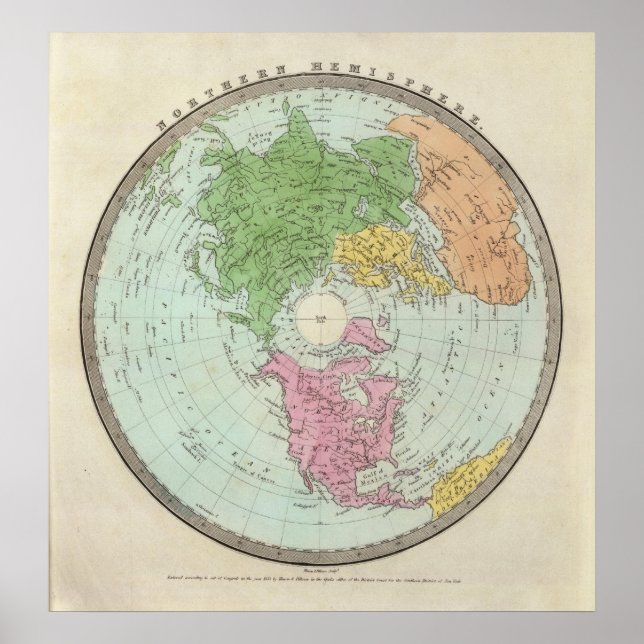 Northern Hemisphere Poster (Front)