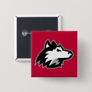 Northern Illinois Huskies 2 Inch Square Button