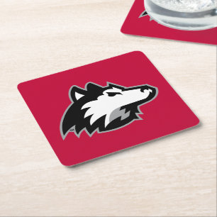 Northern Illinois Huskies Square Paper Coaster