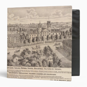 Northern Indiana Normal School buildings Binder