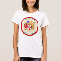 Northern Ireland Coat of Arms Circle Shape 