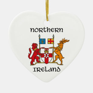 Northern Ireland - coat of arms/symbol/emblem Ceramic Ornament