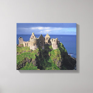 Northern Ireland, County Antrim, Dunluce Canvas Print