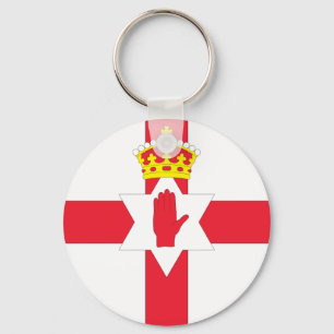 Northern Ireland Flag Keychain