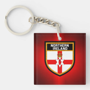 Northern Ireland Flag Keychain