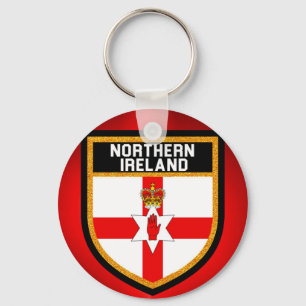 Northern Ireland Flag Keychain