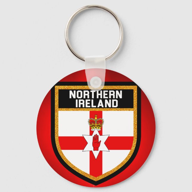 Northern Ireland Flag Keychain (Front)