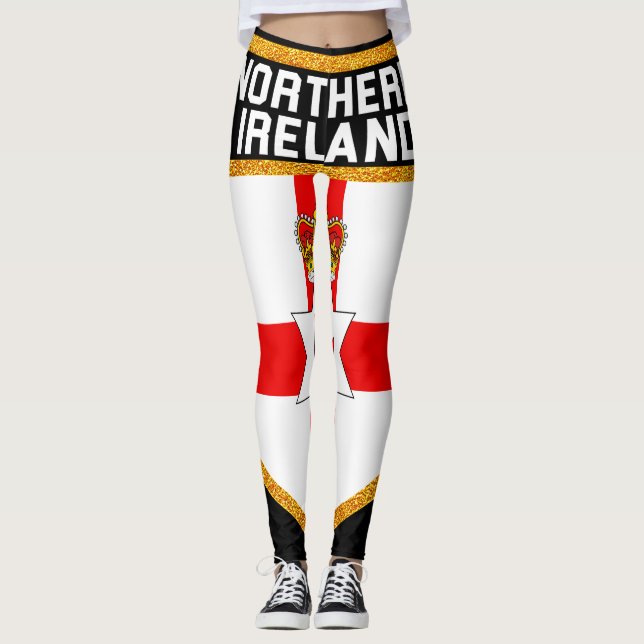 Northern Ireland Flag Leggings (Front)