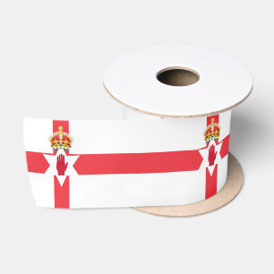 Northern Ireland flag Ribbon Satin Ribbon