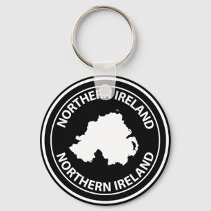 Northern Ireland Keychain