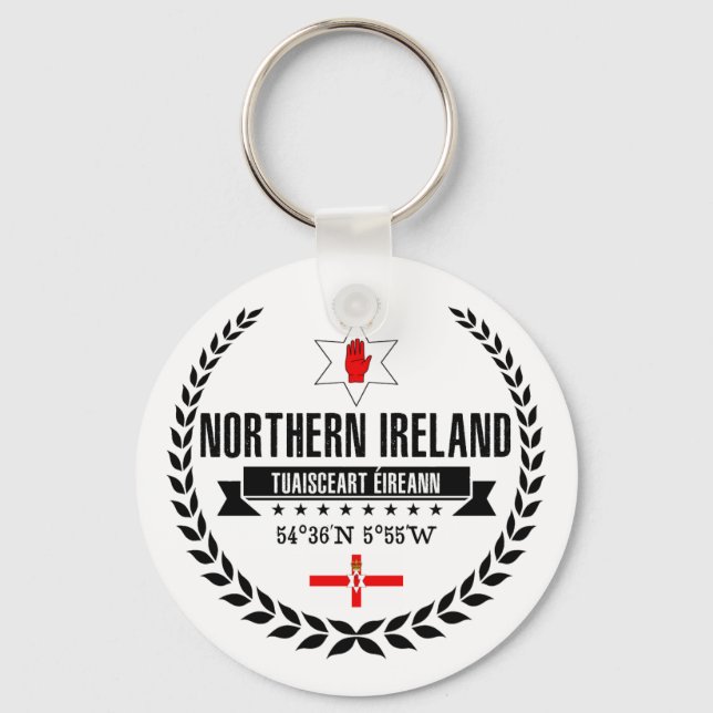 Northern Ireland Keychain (Front)