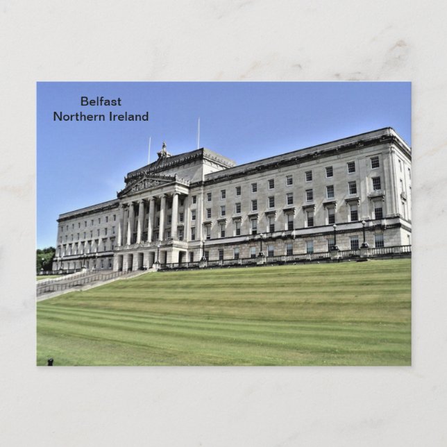 Northern Ireland, Parliament Buildings, Belfast Postcard (Front)