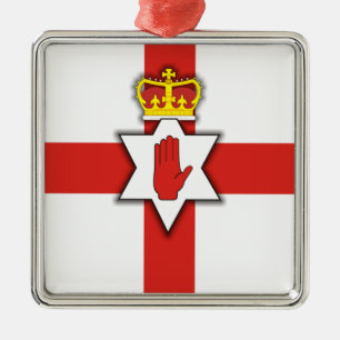 Northern Ireland Pride Metal Ornament