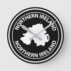Northern Ireland Round Clock