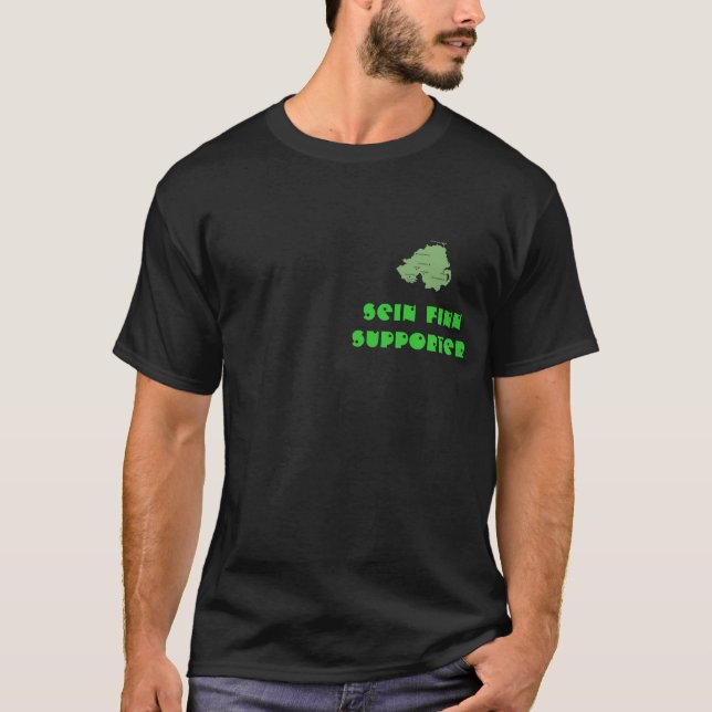 Northern Ireland, SEIN FINN SUPPORTER T-Shirt (Front)