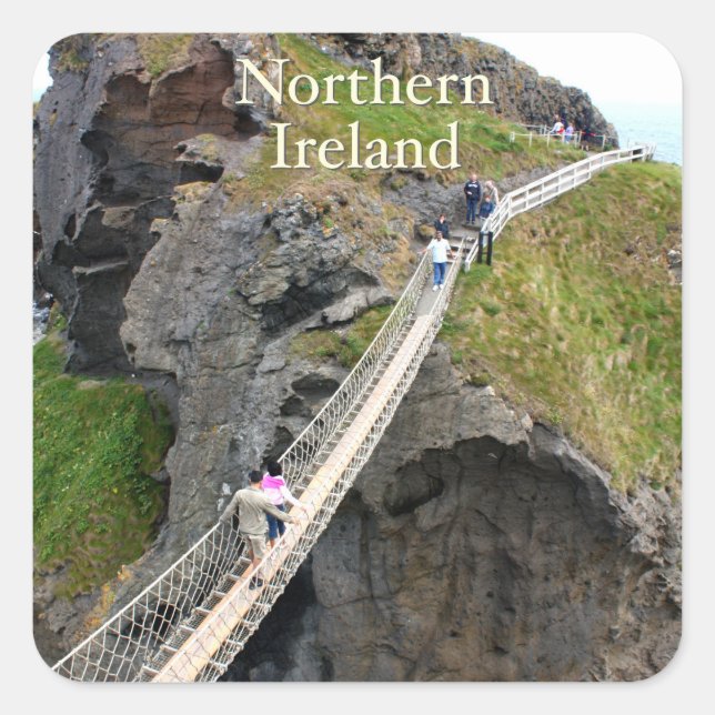Northern Ireland Square Sticker (Front)