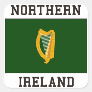 Northern Ireland Square Sticker