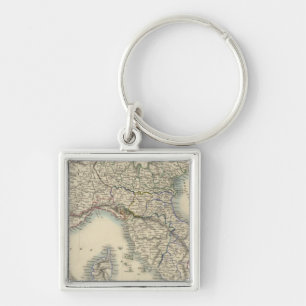 Northern Italy 4 Keychain