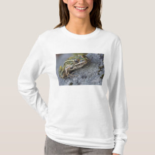 Northern Leopard frog, See-through Island, T-Shirt