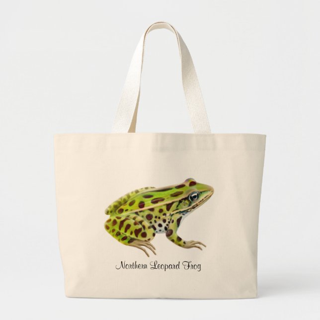 Northern Leopard Frog Tote Bag (Front)