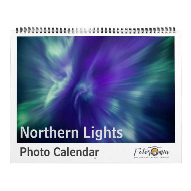 Northern Lights 2027 Calendar (Cover)