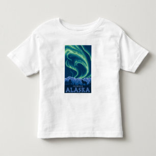 Northern Lights - Anchorage, Alaska Toddler T-shirt