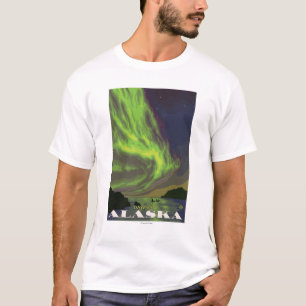 Northern Lights and Orcas - Dawson, Alaska T-Shirt
