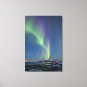 Northern Lights Astro Photo Canvas Print