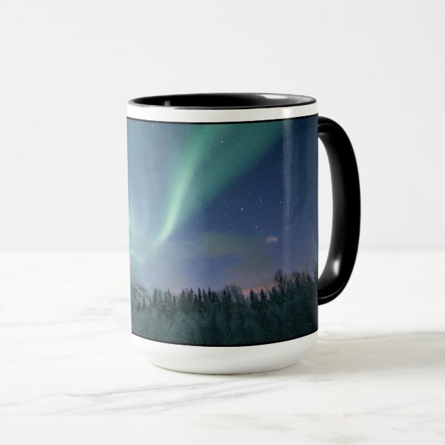 Northern Lights Astro Photo Mug (Front Right)