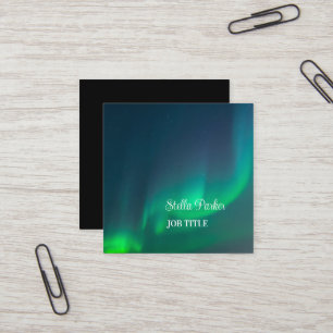 Northern Lights Aurora Borealis Business Card