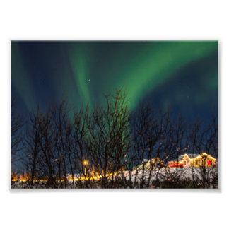 Northern Lights - Aurora Borealis Iceland Photo Print
