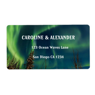 Northern Lights Aurora Borealis Night Sky Wedding 