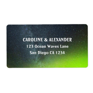 Northern Lights Aurora Borealis Night Sky Wedding