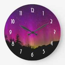 Northern Lights Aurora Borealis Starry Night Sky