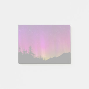 Northern Lights Aurora Borealis Starry Night Sky Post-it Notes