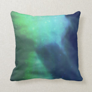 Northern Lights / Aurora Borealis Throw Pillow