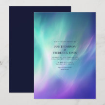 Northern Lights Aurora Borealis Winter Wedding
