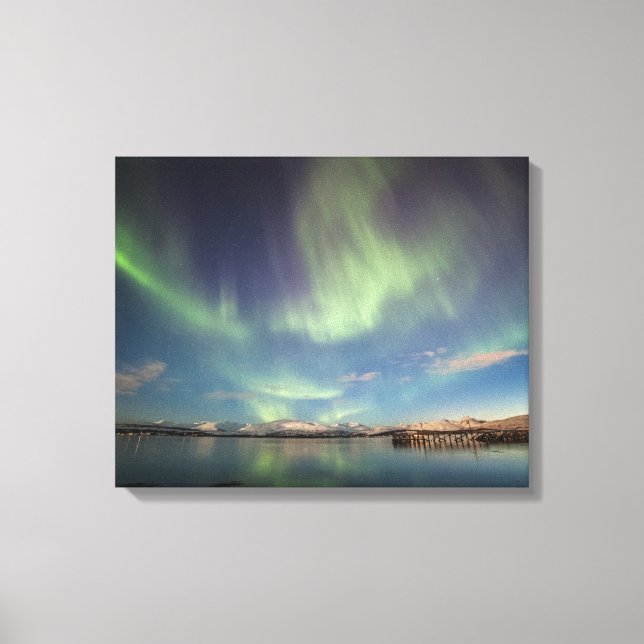 Northern Lights Canvas Print (Front)
