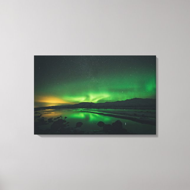 Northern Lights Canvas Print (Front)