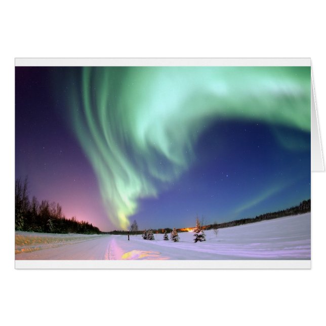 Northern Lights Chic Ribbon Of Lights Jade Glow (Front Horizontal)
