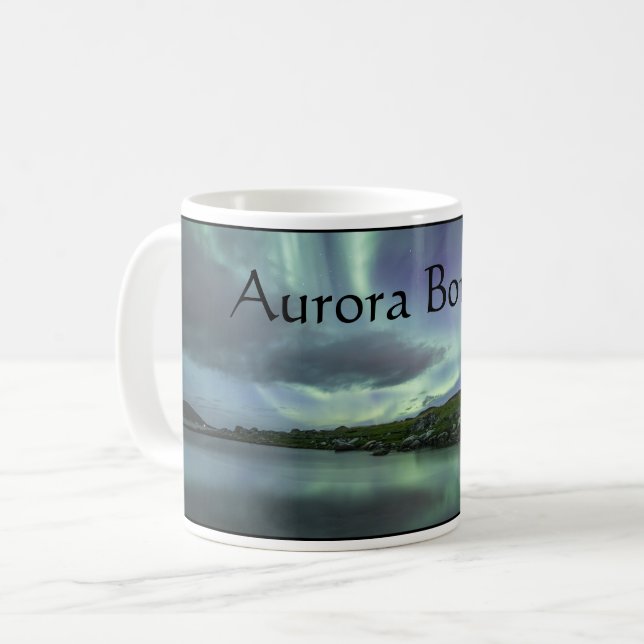 Northern Lights Coffee Mug (Front Left)