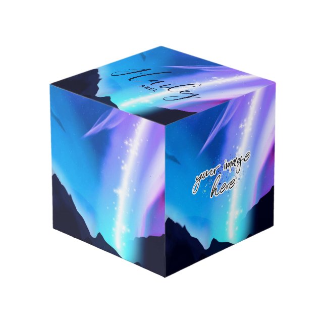 Northern Lights Cube (Front Angled)