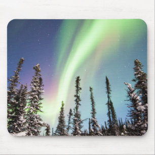 Northern Lights   Denali National Park Mouse Pad