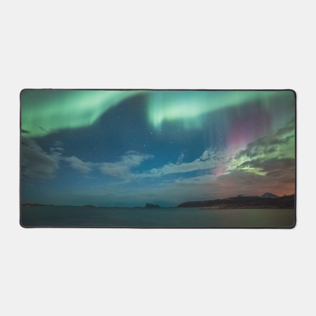 Northern Lights Desk Mat (Front)