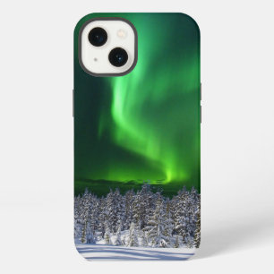 Northern lights during winter iPhone 13 case