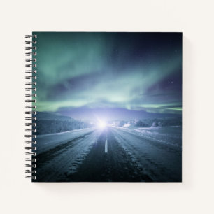 Northern Lights Finland Notebook
